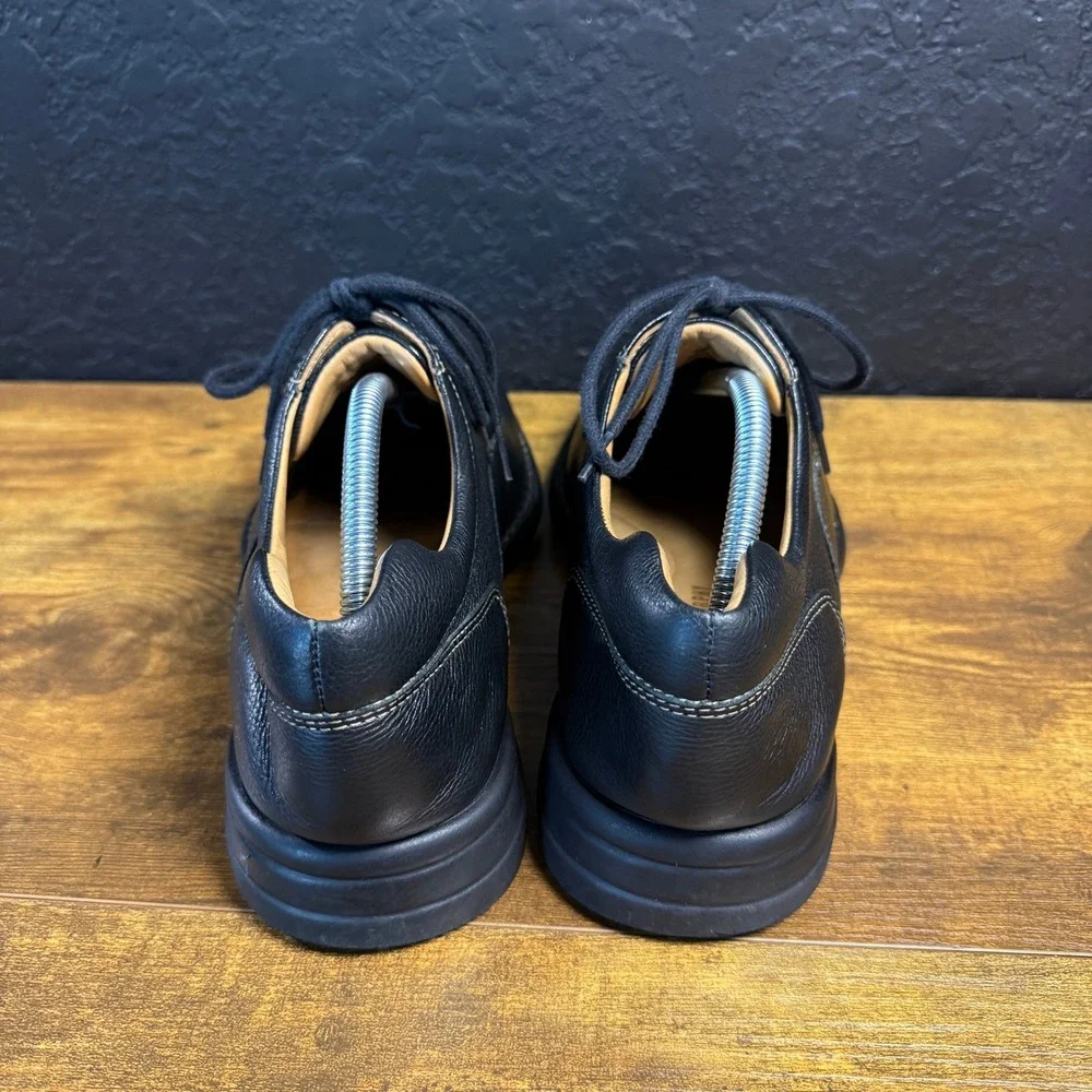 Johnston & Murphy XC4 20-7222 Black Grain Leather Dress Shoes‎ Mens 8.5W